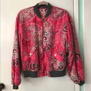 NWOT Free People Bomber Jacket